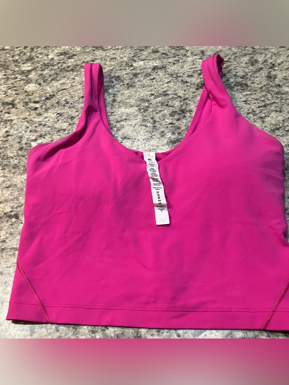 Lululemon Align Tank - Hot Pink / Sonic Pink